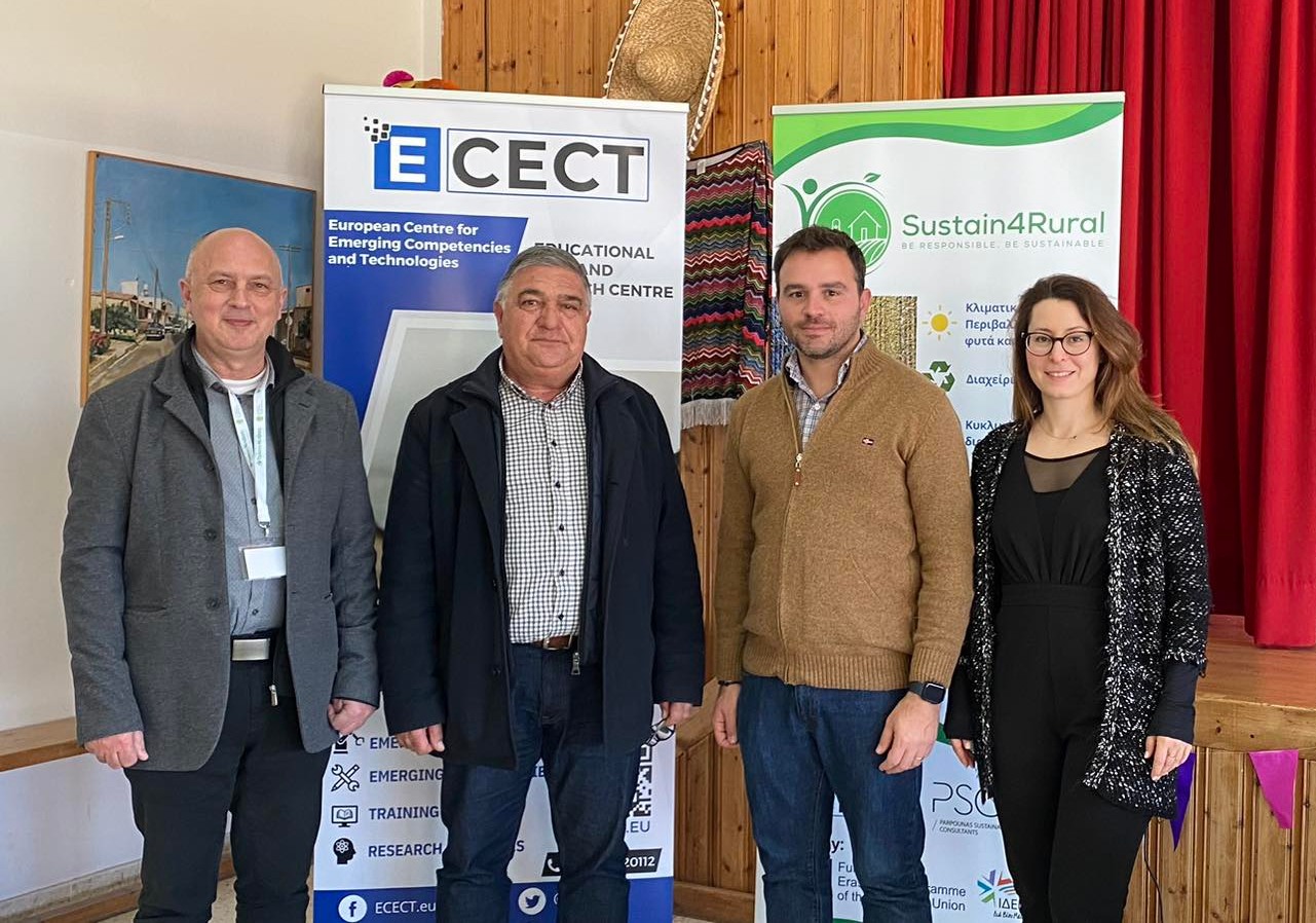 Sustain4Rural – Το 2ο Εκπαιδευτικό Σεμινάριο στην Κυπρο