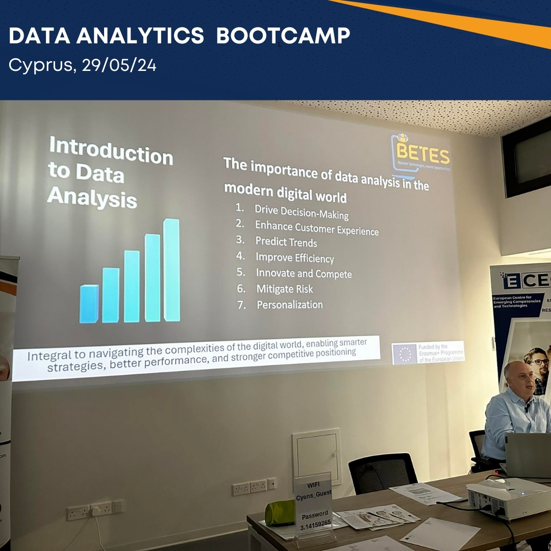 BETES – Data Analytics Bootcamp in Cyprus
