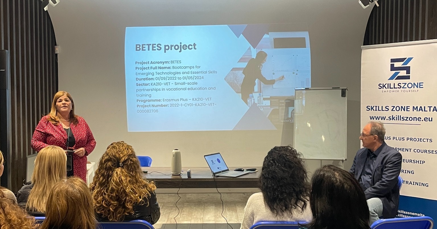 BETES – SkillsZone Malta Dissemination event