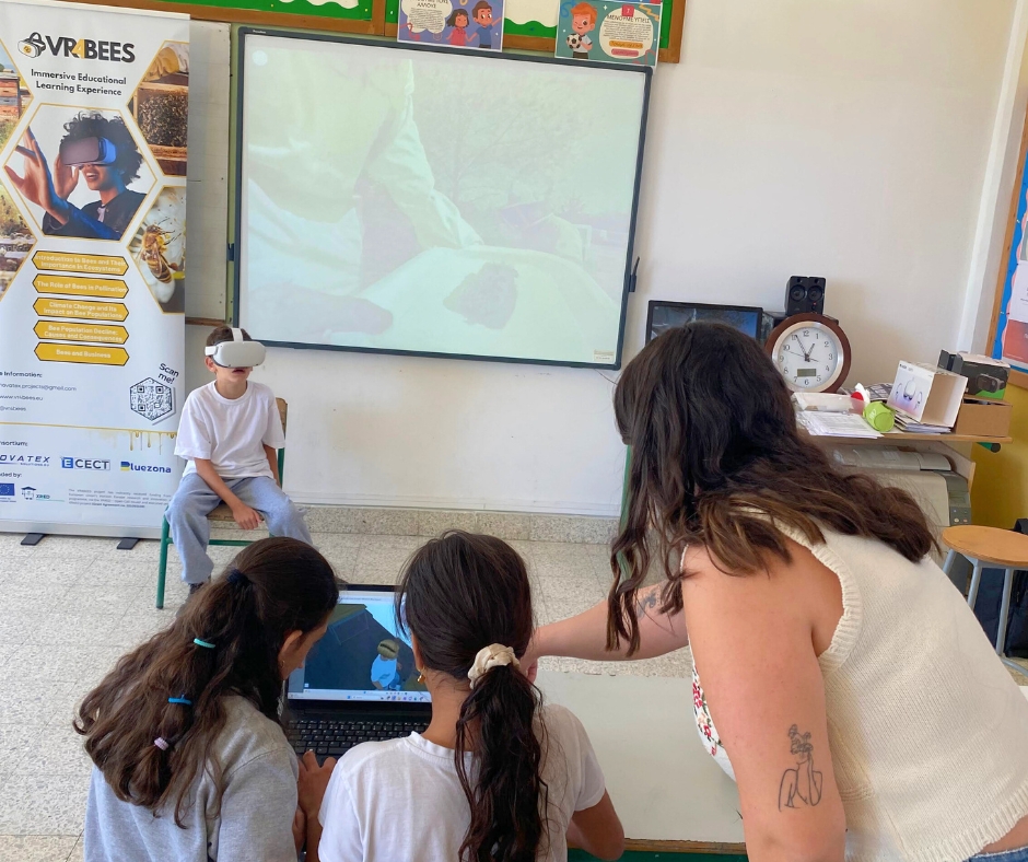VR4BEES – Pilot Session in Pelendri