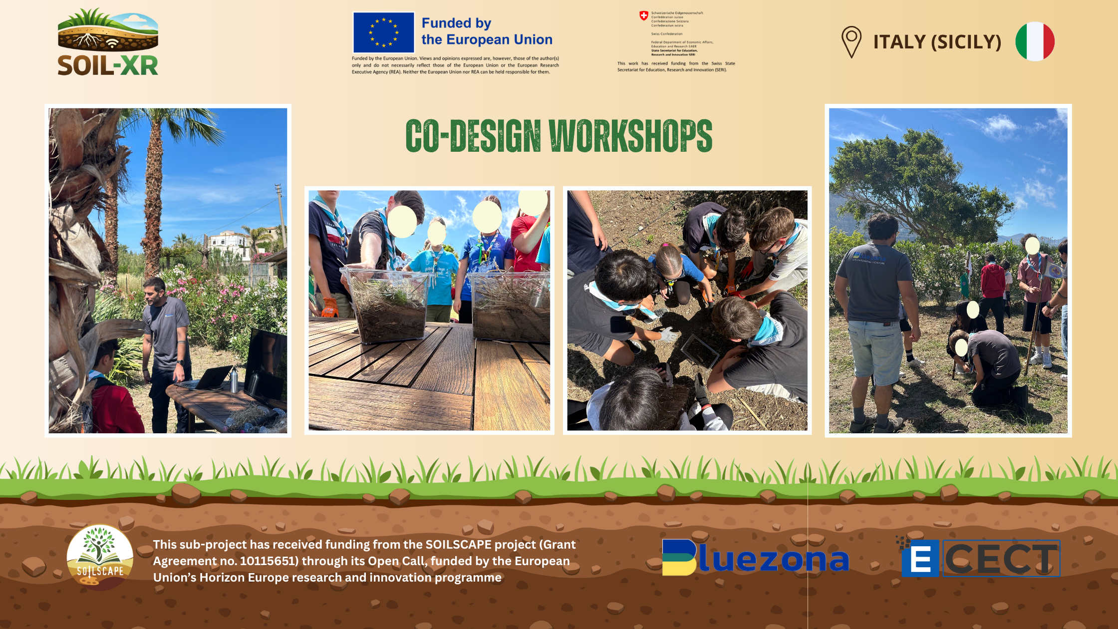 Co-Design the SOIL-XR Learning Platform in Italy